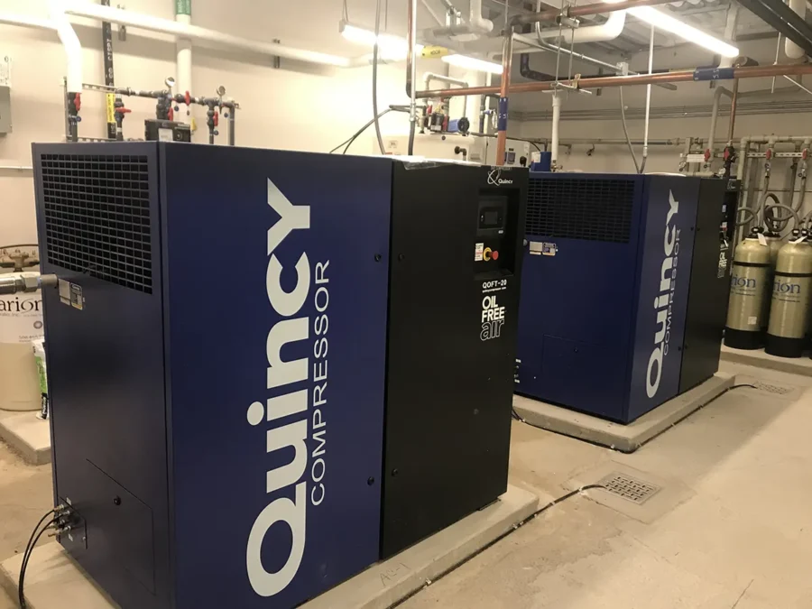 Quincy Compressor Installation
