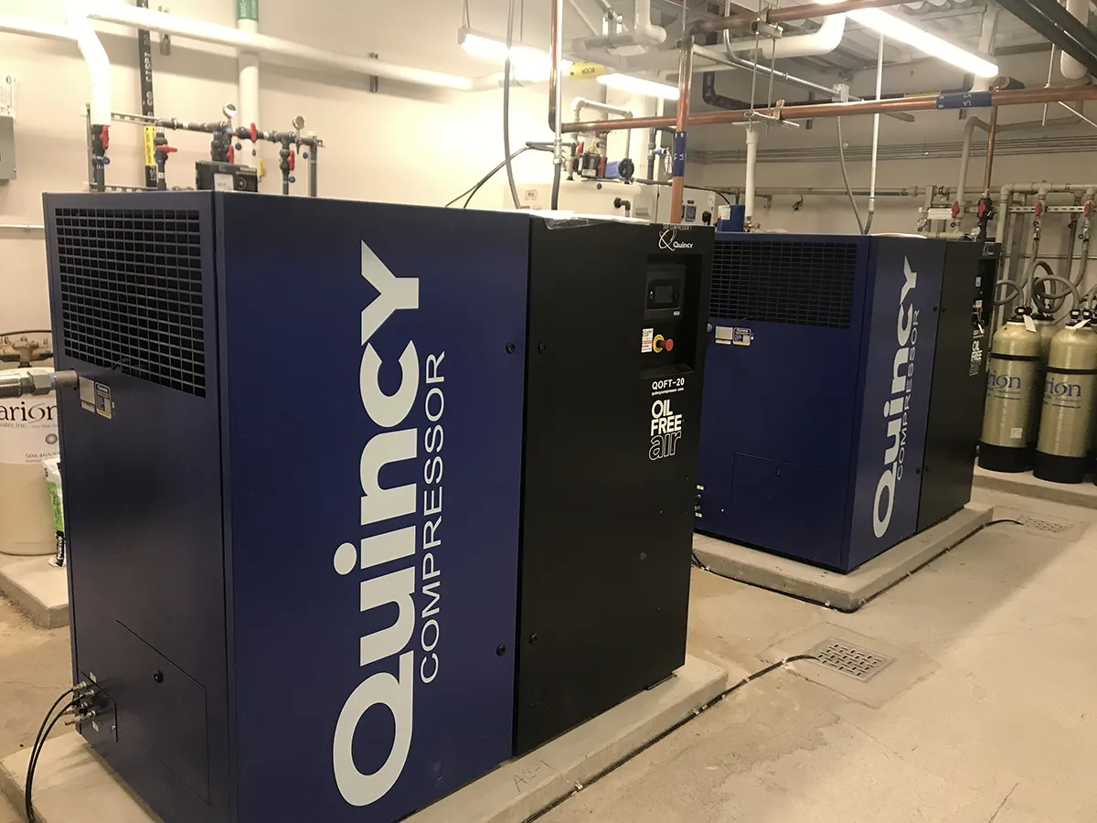 Quincy Compressor Installation