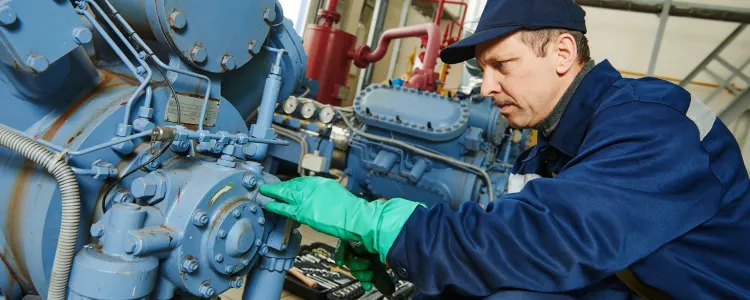 Air compressor Service Header